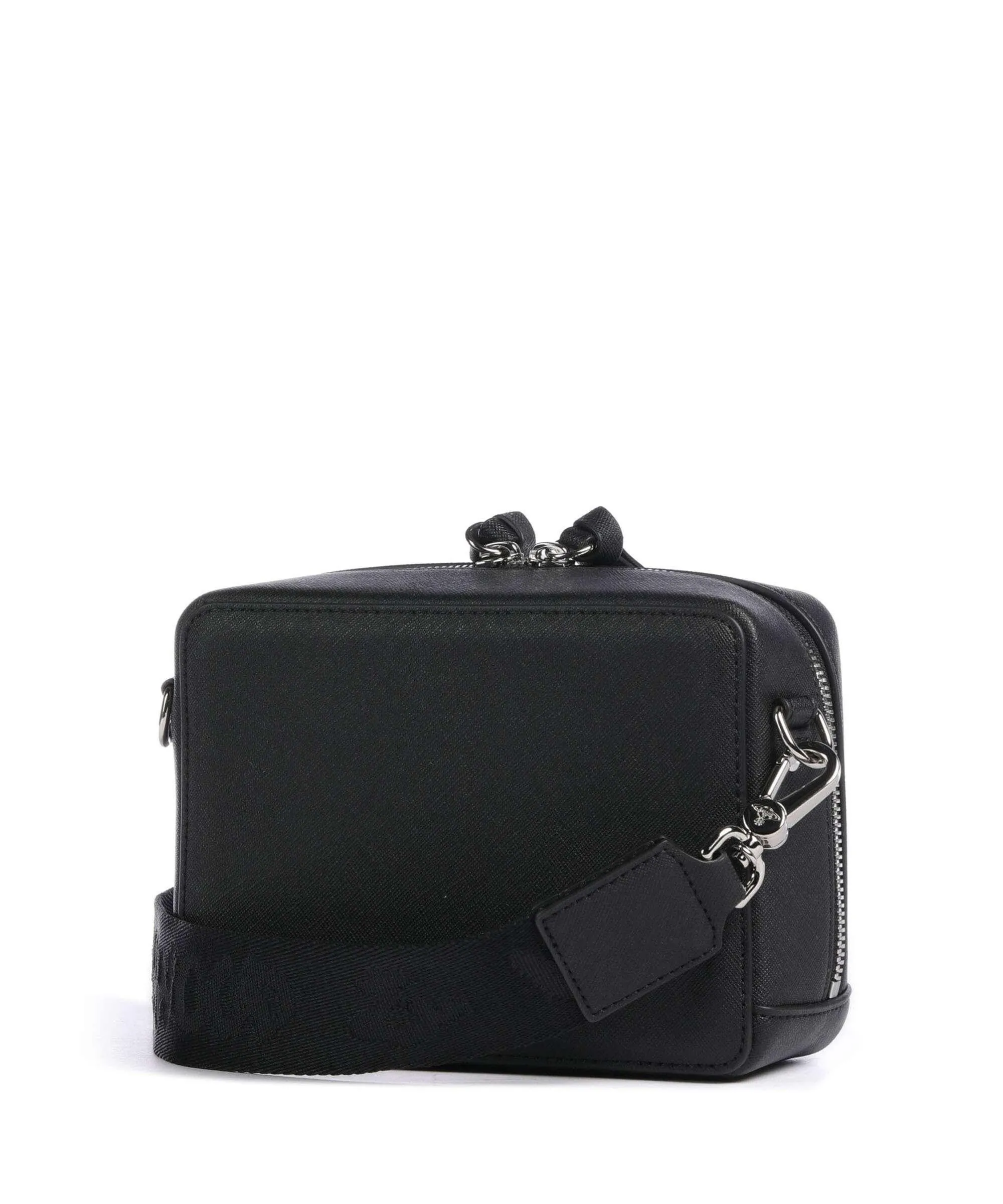  Vivienne Westwood Melih Saffiano Borsa a tracolla pelle sintetica nero  