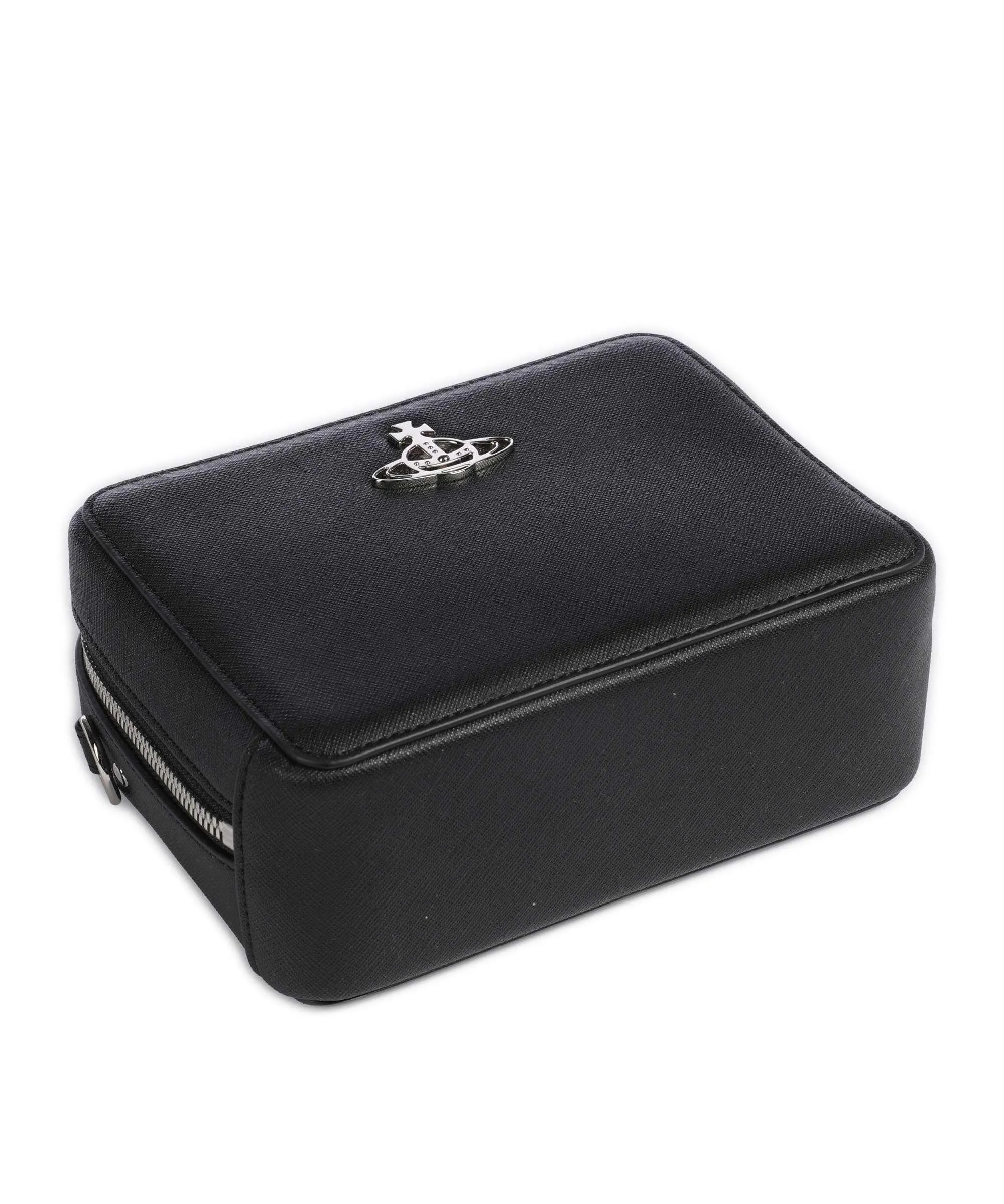  Vivienne Westwood Melih Saffiano Borsa a tracolla pelle sintetica nero  