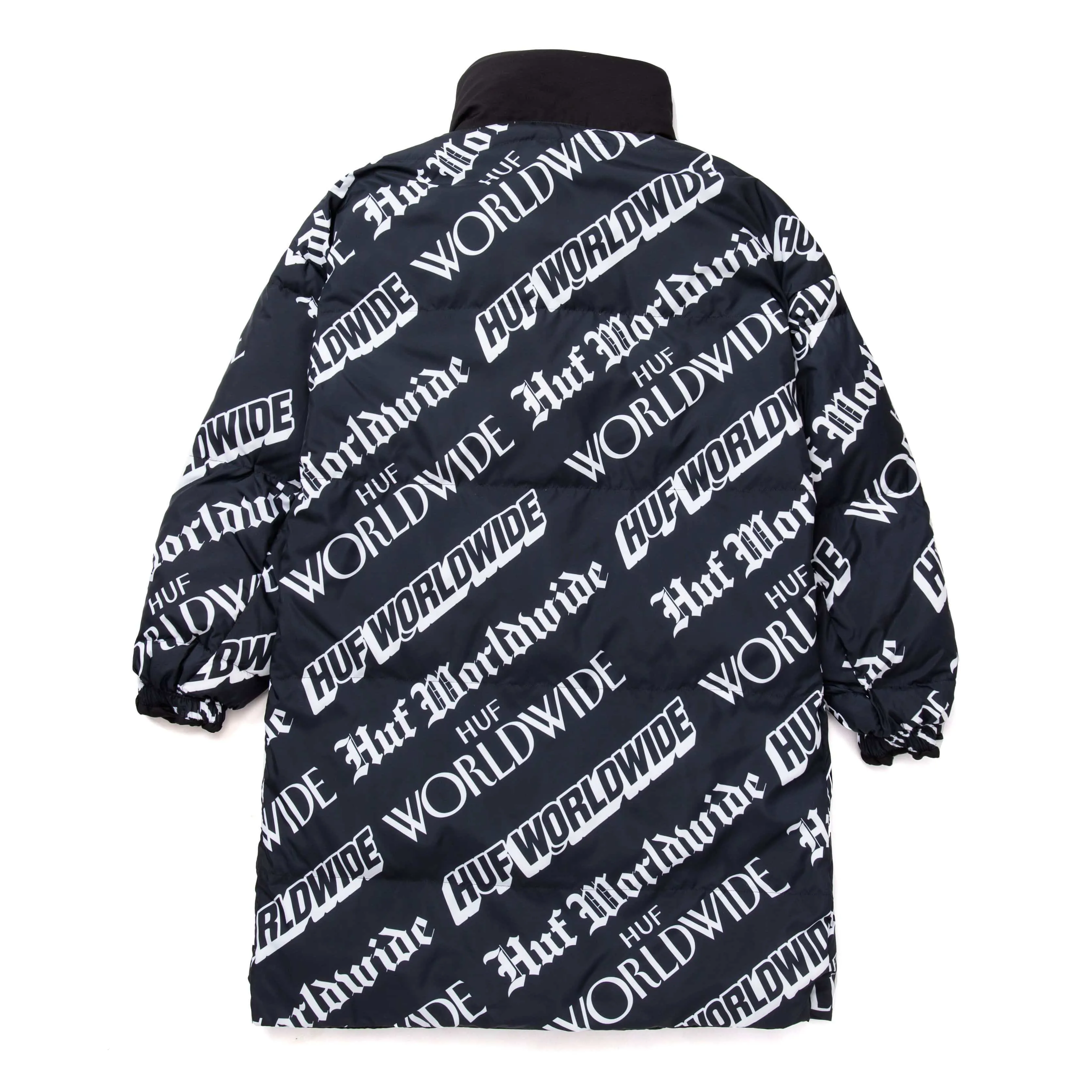 WOMENS REVERSIBLE PUFFER - BLACK