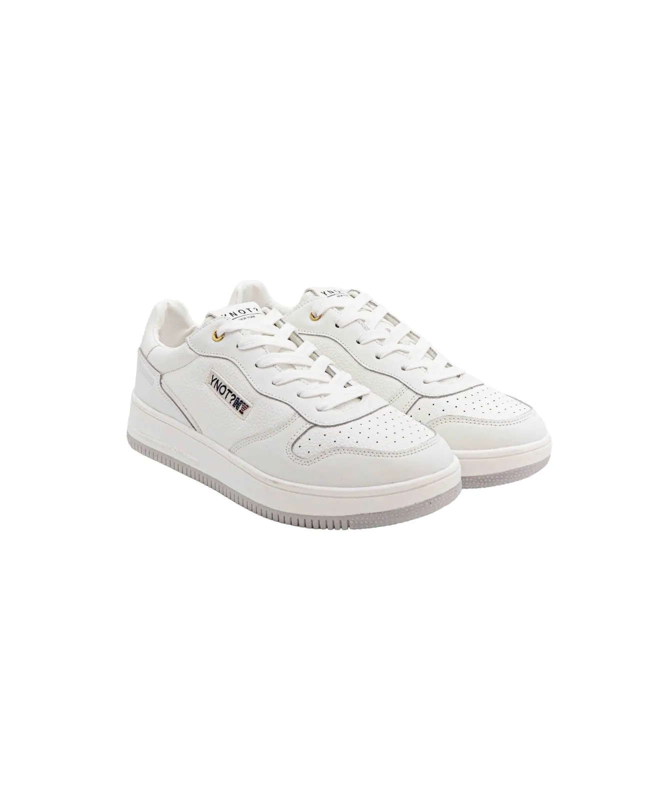 Ynot - Sneakers uomo in pelle con suola in gomma
