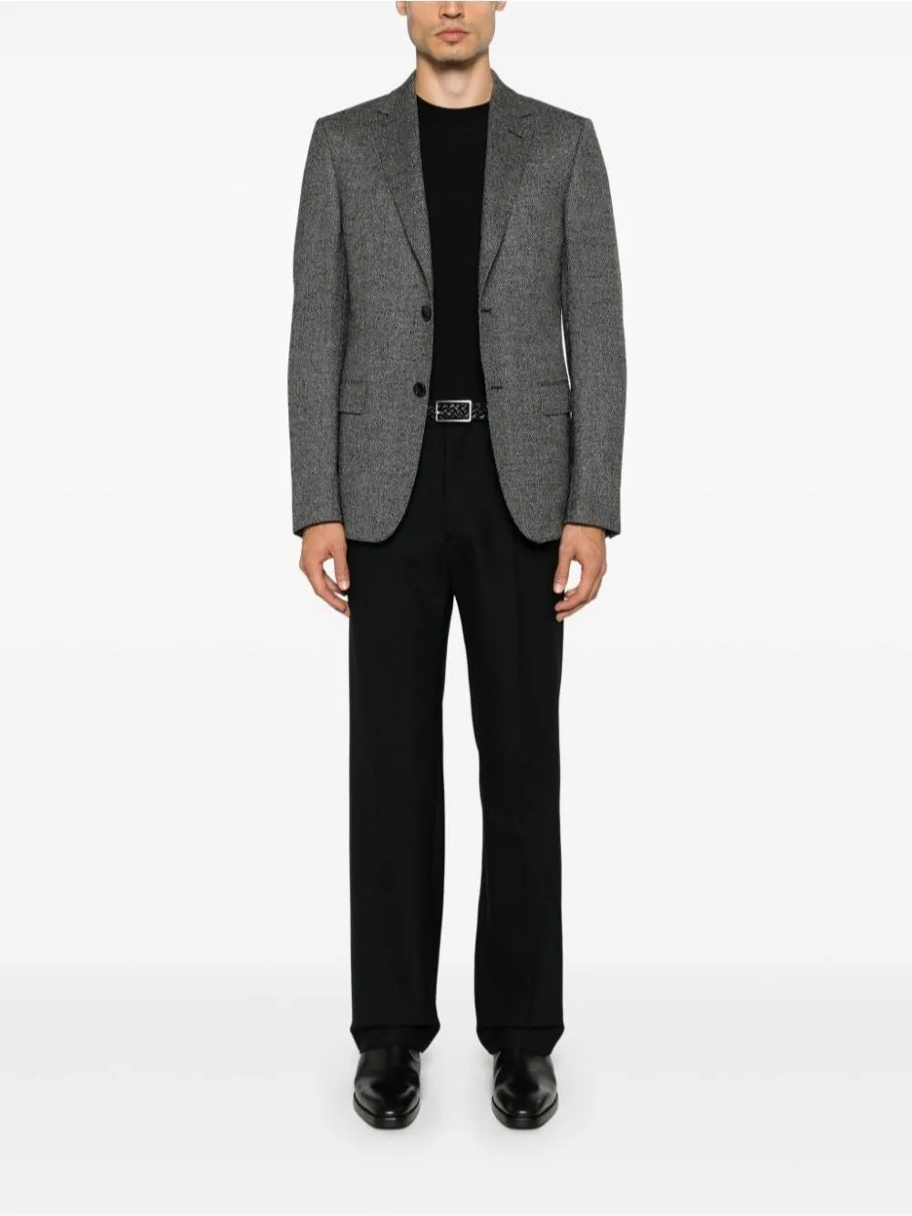   Zegna  giacca bianca e nera