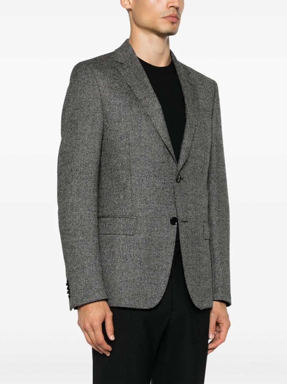   Zegna  giacca bianca e nera
